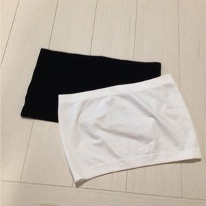 Women’s tube tops.